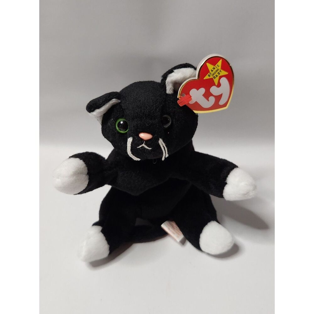 Ty Beanie Baby Zip Black Cat 1993